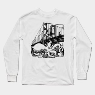 Tacoma Narrows Octopus Long Sleeve T-Shirt